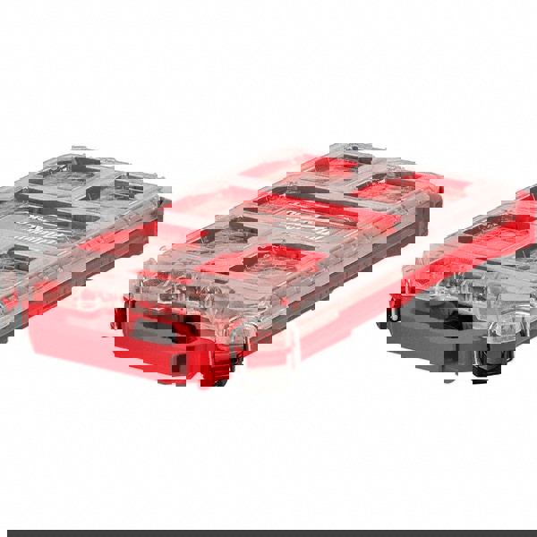 PACKOUT 5 Compartment Red Small Parts Compact Low-Profile Organizer